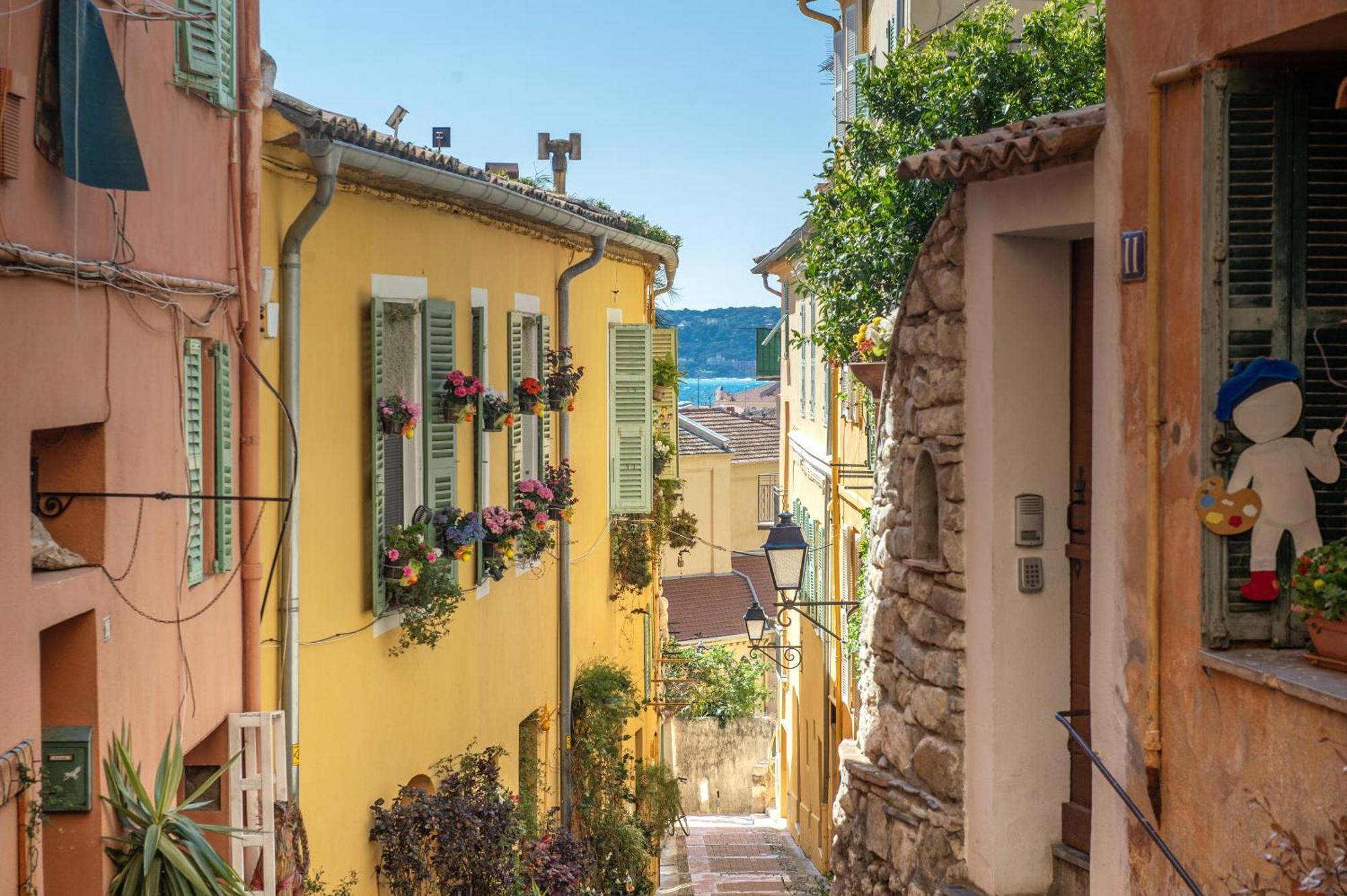 Palm Riviera - Vieille Ville De Menton - Vue Mer Esterno foto